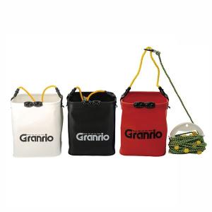 タカ産業 090538 S-5 水汲角型バケツ 15×15×18cm 色指定不可 1個 水汲み ロープ付 バッカン 釣り用品 釣具 つり フィッシング TAKA