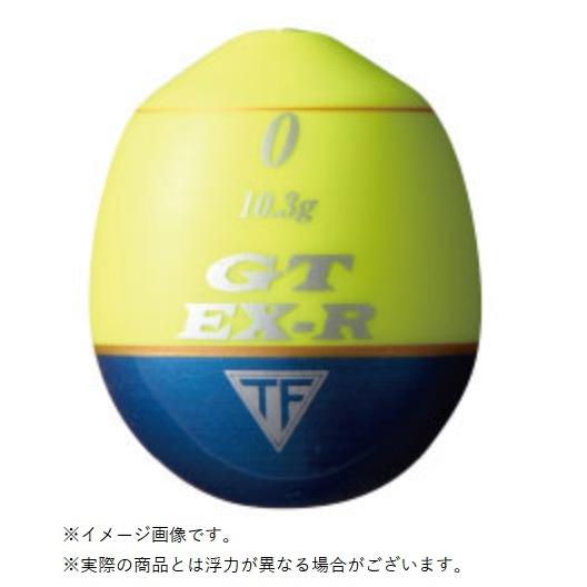釣研 368518 GT EX-R イエロー 00号 中通しウキ チヌ クロダイ どんぐり 口太 尾...