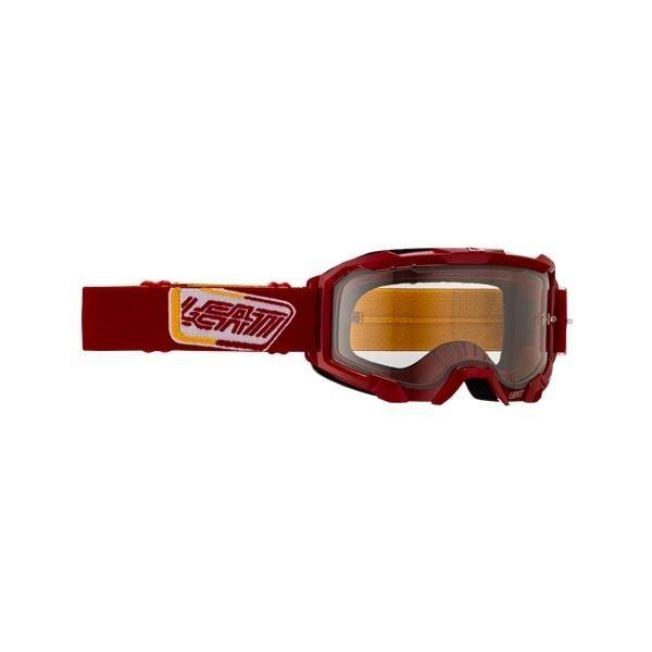 LEATT 8025200680 VELOCITY 4.5 ゴーグル ルビー バイク 目 紫外線 保...