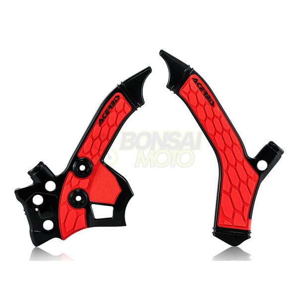 ACERBIS アチェルビス 0023405 Xグリップ フレームプロテクター ブラック/レッド H...