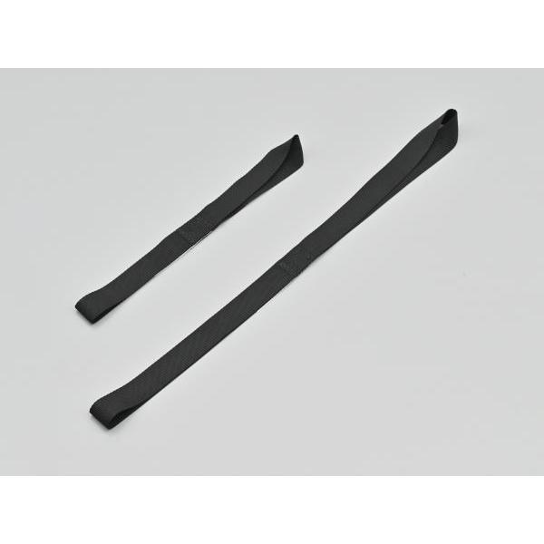 デイトナ 42152 ソフトサブベルト ブラック 長さ300mm/幅25mm 2本入り バイク 固定...