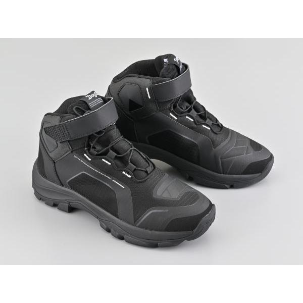 デイトナ 62463 DS-502 R-WPライディングシューズ ブラック バイク スニーカー 防水...