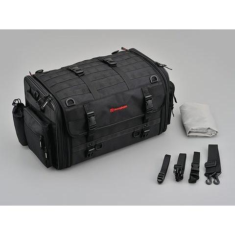 デイトナ 97980 ツーリングシートバッグ DH-724 ブラック LLサイズ 53〜70L 鞄 ...