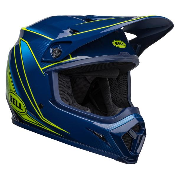 BELL D2732 MX-9 MIPS ヘルメット ゾーン ネイビー/レティーナ L(59-60c...