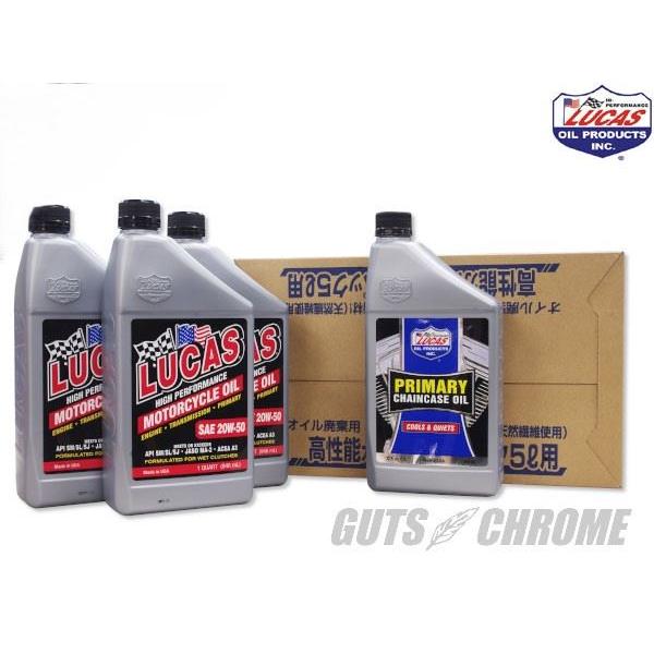 LUCAS OIL 8600-0086 フルセット E/G鉱物油 XL エボスポーツスター バイク ...