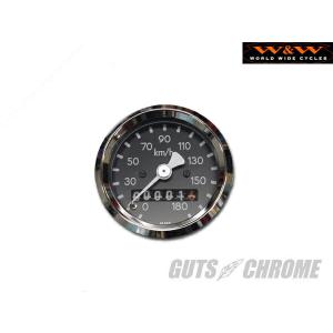 MMB TARGET 文字盤 直径 48mm 電気式 車速 速度計 クローム スピード