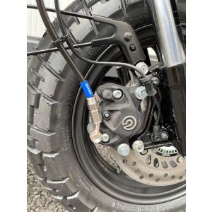SWAGE-LINE モンキー125(ABS車/19)用ステンメッシュ・フロントブレーキ
