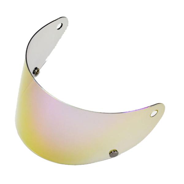 GT750 ヘルメット 族ヘル ノスタルジック GT-750 専用 ヘルメットシールド レインボーミ...