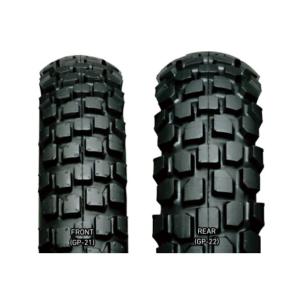 飾り台セット IRC 111390 フットルース GP-22 120/90-16 M/C 63P WT 16インチ