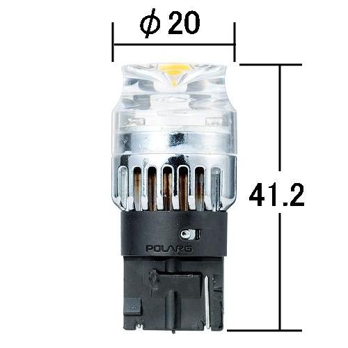 KOITO コイト P2860W バックランプ用 ポラーグLED T20タイプ ホワイト 12V 2...