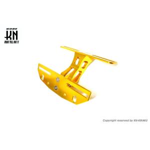 KN企画 KN-RFL-GD 汎用アルミCNCリアフェンダーレスキット ゴールド YZF R25/R...