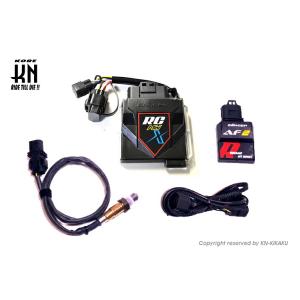 KN企画 PA-CX001-SET aRacer アレーサー RC MiniX コンプリートECU+AF2 ワイドバンドO2センサーLSU4.9付属 空燃比モジュール シグナスX 2/3型(5期台湾仕様)｜bikeman4mini