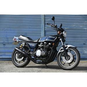 MRS MRS-REK10-01B ハンドメイドショート管マフラー ブラック KZ1000