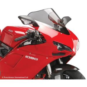 Power Bronze パワーブロンズ 400-D106-002 エアフロースクリーン DUCATI ドゥカティ 1098/848/1198(09-12) ダークスモーク