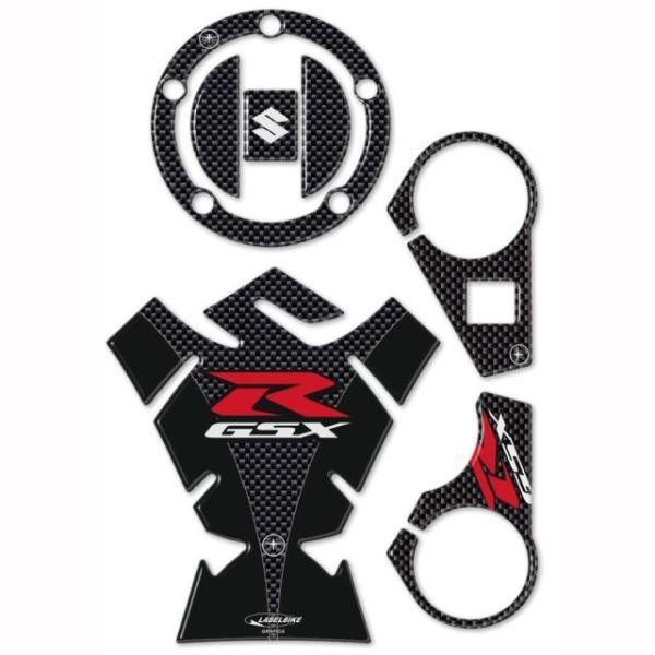 LabelBike LB-SSET103 3Dステッカーセット カーボンプリント GSX-S1000...