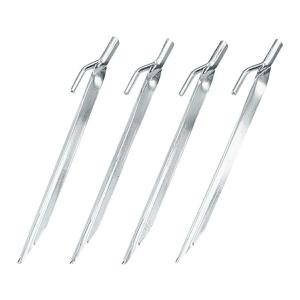 キャプテンスタッグ M8398 スチールペグ 23cm 4本入 杭 テント/タープ用 設置器具 アウトドア キャンプ M-8398