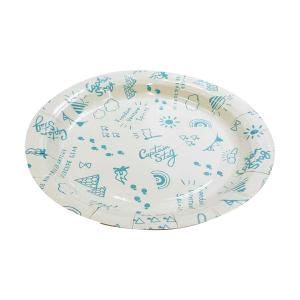 キャプテンスタッグ UT0100 ブランシュ ペーパープレート 18cm 6枚入 紙皿 バーベキュー アウトドア キャンプ UT-0100