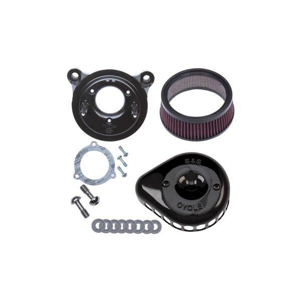 S&amp;Sサイクル 170-0438 ステルスエアクリーナーキット ミニティアドロップ ツインカム(電ス...