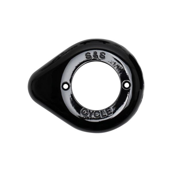 S&amp;Sサイクル 170-0686 エアスティンガーステルス ティアドロップ カバー単体 グロスブラッ...