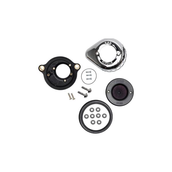 S&amp;Sサイクル 170-0717A エアスティンガーステルス エアクリーナーキット M8(17-23...