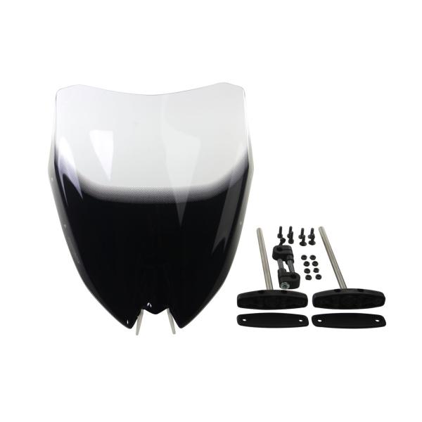 MRA スクリーン スポイラー クリア 幅340×長さ325mm SV650 ABS 4025066...