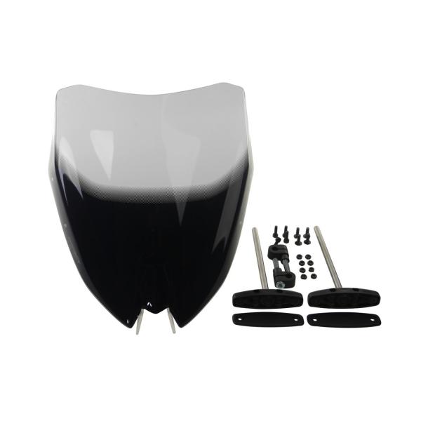 MRA スクリーン スポイラー スモーク 幅340×長さ325mm SV650 ABS 402506...