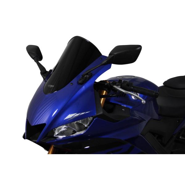 MRA スクリーン レーシング ブラック 幅300×長さ360mm YZF-R3 YZF-R25 4...