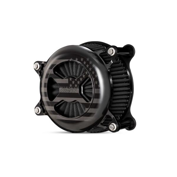 バンス&amp;ハインズ 42341FG VO2 エアインテイク エアクリーナー アメリカ ブラック ダイナ...