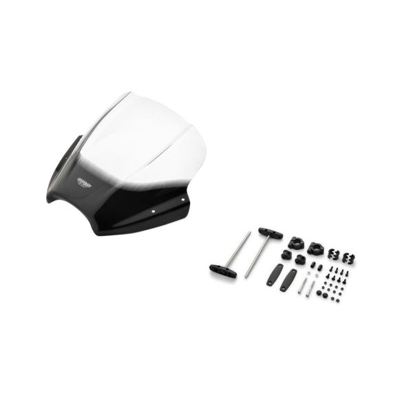 MRA スクリーンセット バーハンマウントキット付 φ22.2/25.4用 スピードスクリーン クリ...