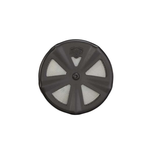 バンス&amp;ハインズ 71019 スカルキャップ クラウン VO2 Naked用カバー エアクリーナー ...