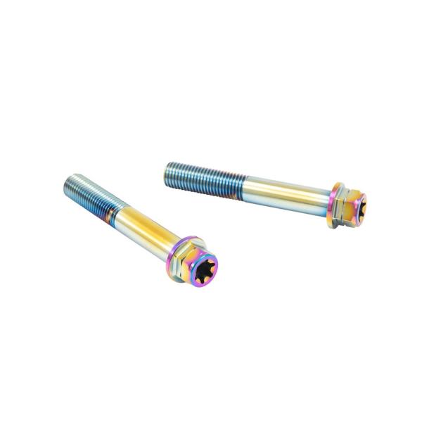 プロトブレンボ CMBF-065T ステンレスキャリパーマウントボルト フランジ六角 チタン色 65...