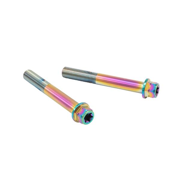 プロトブレンボ CMBF-085T ステンレスキャリパーマウントボルト フランジ六角 チタン色 85...