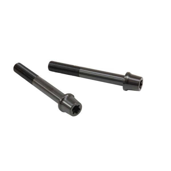 プロトブレンボ CMBT-085B ステンレスキャリパーマウントボルト テーパーキャップ ブラック ...