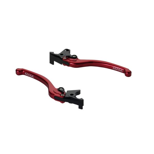 エフェックス EAL038R スムースフィットレバー レッド MT-09 トレーサー9/GT ブレー...