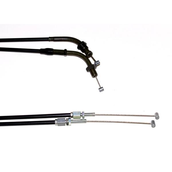 エフェックス ECT30305 スロットルケーブル 50mmロング SR400 アクセルワイヤー ハ...