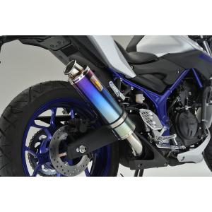 専用リアライズ YZF-R25/YZF-R3 チタン カール　ARIA YZF-R25/R03 マフラー ARIA チタン タイプS スラッシュエンド 511-SO