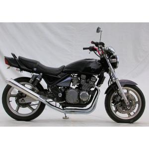 プリティ― KAWASAKI ゼファー400/χ 紀の国屋 45π 分割式 4-2-1管 黒