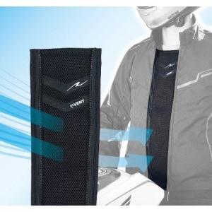 ラフ&amp;ロード RR7608BK2 フロントVベントメッシュ ブラック BK2 バイク ジャケット 涼...