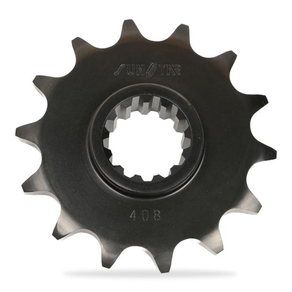 サンスター 408-14 フロントスプロケット ブラック 525 フロント 14T CB400SF/...