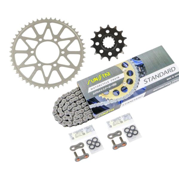 サンスター KS37701 スプロケット&amp;チェーンキット スタンダード 520 フロント14T リア...