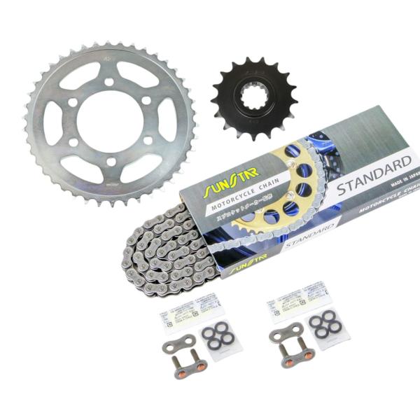 サンスター KS40815 スプロケット&amp;チェーンキット スタンダード 525 フロント17T リア...