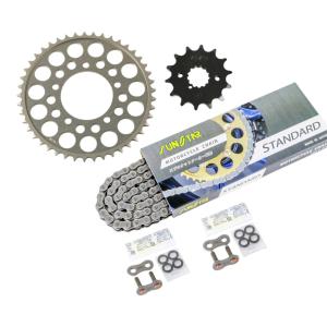 サンスター KS57211 スプロケット&チェーンキット シルバー 530 フロント14T リア45T GSX600F 92-97年 3点セット SUNSTARチェーン スプロケ
