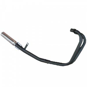 プリティー YAMAHA GX250 ショート管 70π マフラー 黒