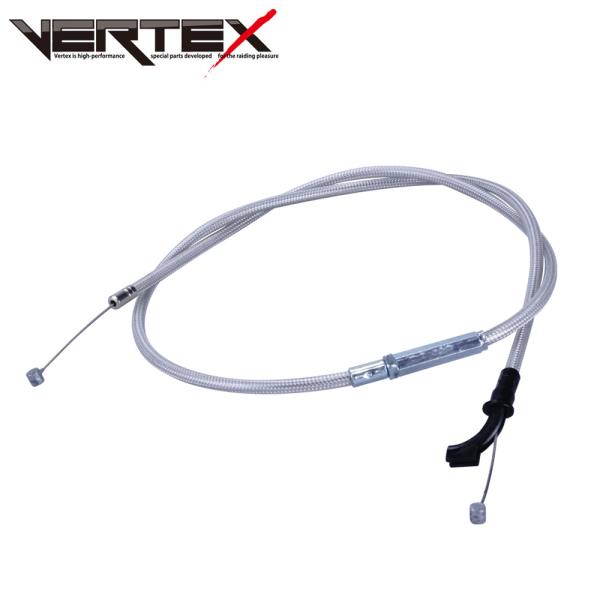 ZRX1200R/S (01-) チョークワイヤー 10cmロング メッシュ