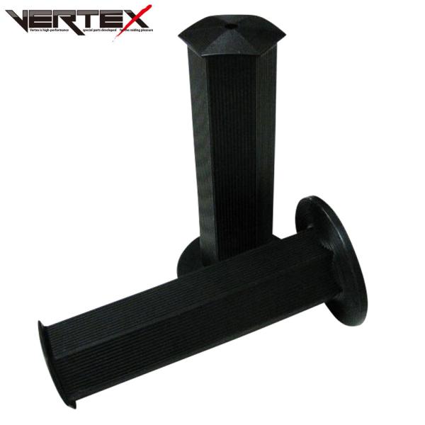 六角グリップ 6角 ヘキサゴングリップ ブラック 全長125mm 22.2mmハンドル用 汎用 XJ...