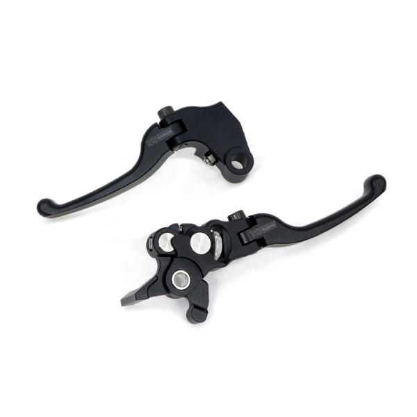 153ガレージ 15331901B ショートレバーセット ブラック XSR125 23-24