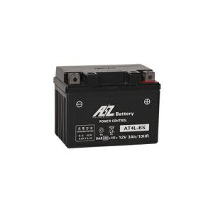 RG500Γ バッテリー AZバッテリー AT4L-BS AZ MCバッテリー 液入充電済 AZバッテリー at4l-bs｜bikeman
