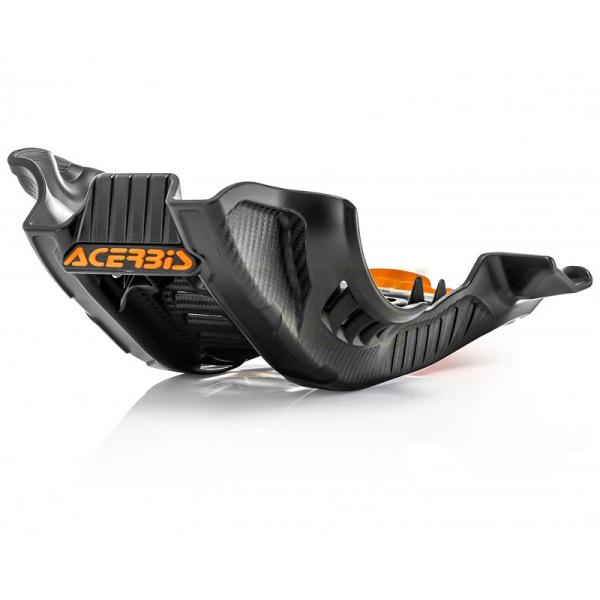 ACERBIS アチェルビス 0024255 スキッドプレート ブラック/オレンジ KTM 250/...