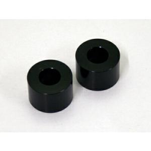 ポッシュ アルミスペーサー M8用 T30mm ブラック 1個 200444-30