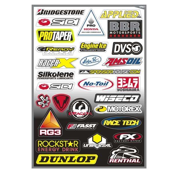 FX FX10-68006 ステッカーキット SPONCER-D